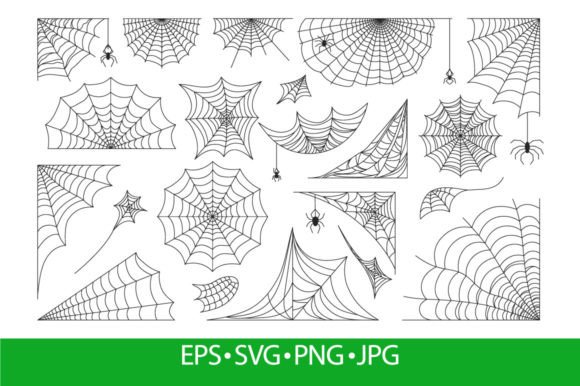 Download Halloween Spider Web, Black Cobweb Frame - Spider web Collection