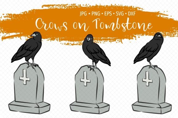 Download Halloween Crows and Grave Bundle - Grave Collection