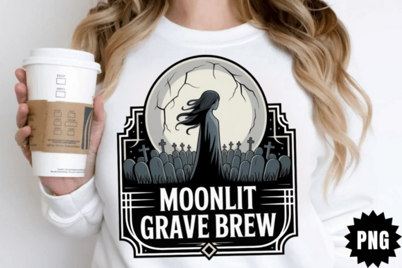 Download Moonlit Grave Brew PNG Design - Grave Collection