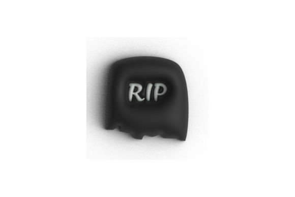Download Halloween 3d Black Grave Design Vector - Grave Collection